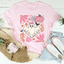 Camiseta de Fantasma Rosa de Halloween