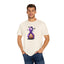 Halloween Unisex T-Shirt with Elegant Purple Ribbon Design