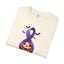 Halloween Unisex T-Shirt with Elegant Purple Ribbon Design