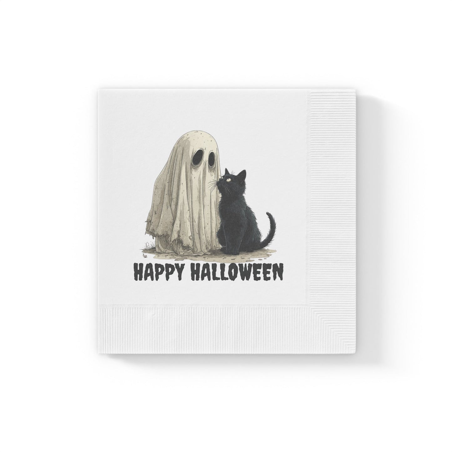 Serviettes de fête d'Halloween à thème effrayant