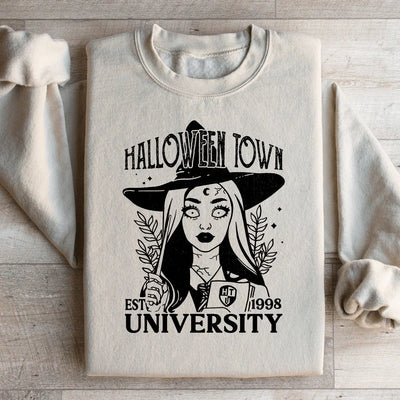 Sudadera universitaria de Halloween Town