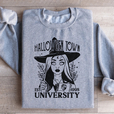Sudadera universitaria de Halloween Town