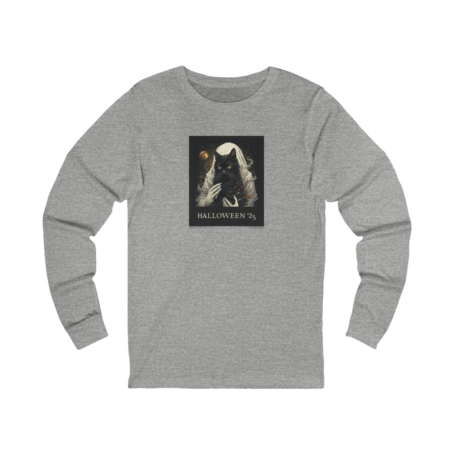T-shirt unisexe à manches longues Halloween | Mode automnale confortable