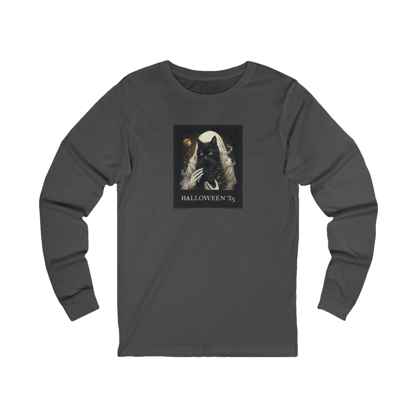 T-shirt unisexe à manches longues Halloween | Mode automnale confortable