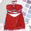Ensemble de bikinis croisés à col halter - Maillots de bain pour femmes