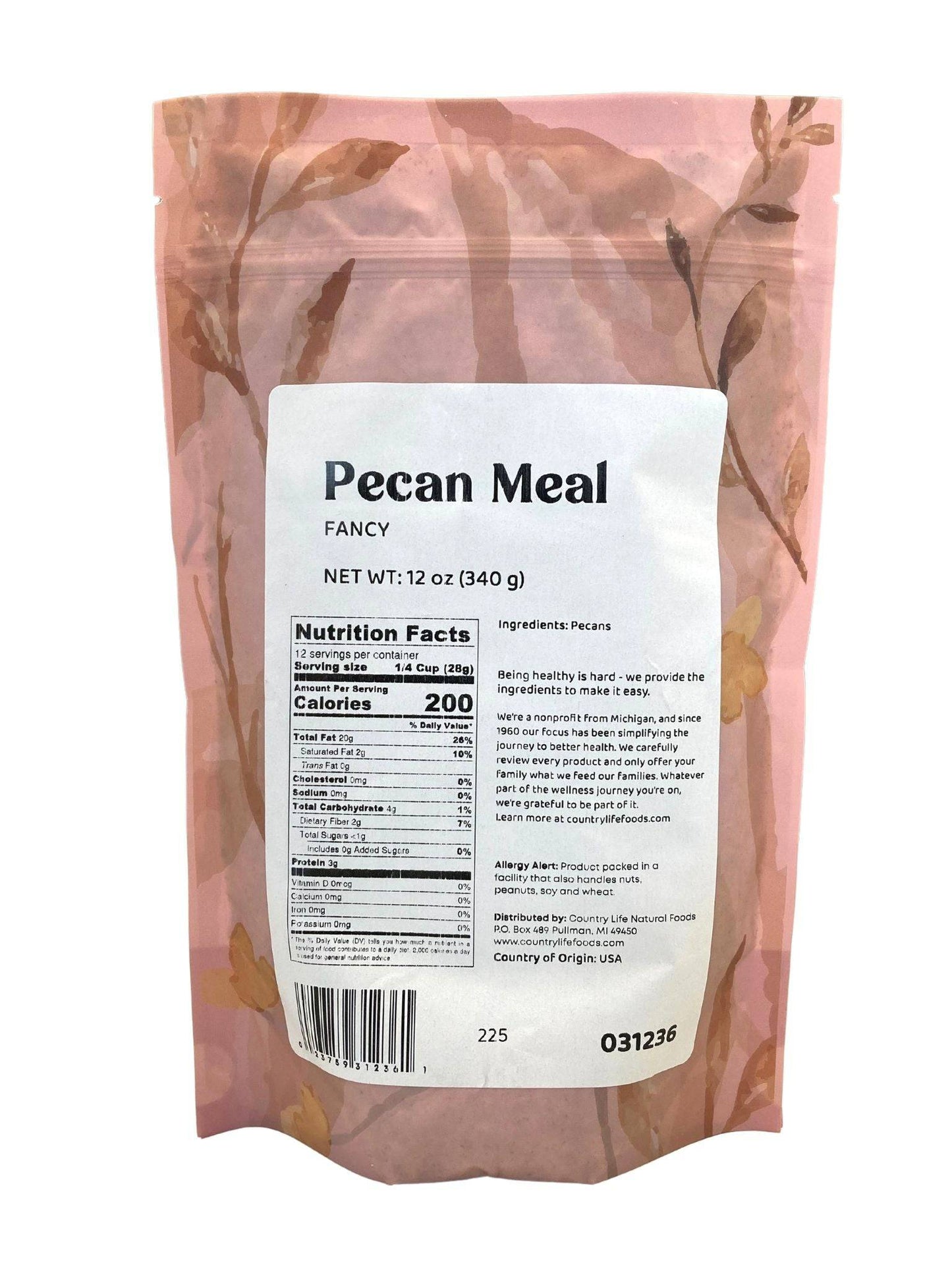 Fancy Pecan Meal for Gourmet Cooking