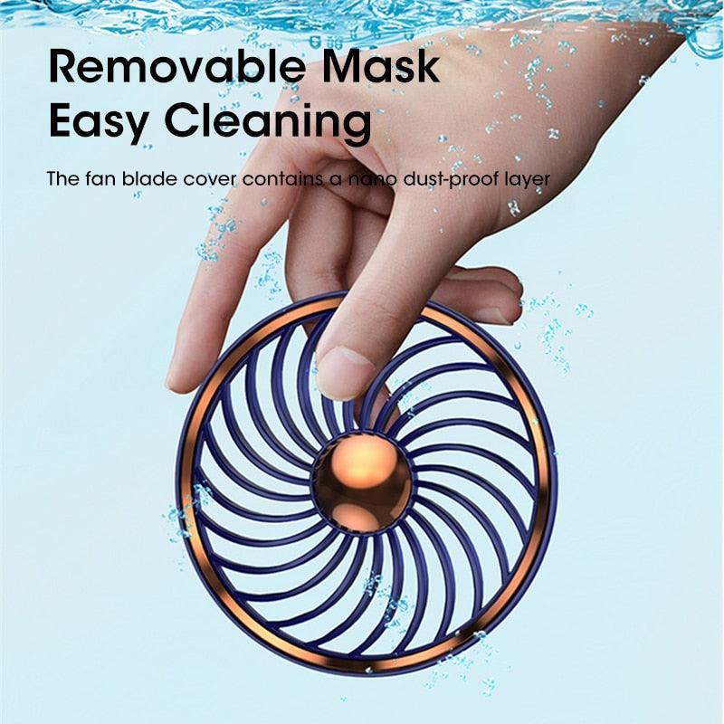 Portable USB Rechargeable Handheld Mini Fan