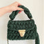 Sac à bandoulière en crochet tissé à la main avec des franges