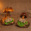Handcrafted Real-Mushroom Fridge Magnets – Nature Preserved in Art
