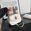 Elegant Handheld Bamboo Saddle Bag for Women