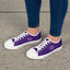 Handled, Actually – Epilepsy Awareness Low-Top Sneakers for Women
