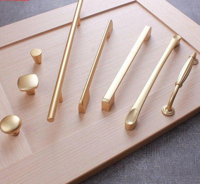 Modern Pearl Golden Cabinet Pull Handles