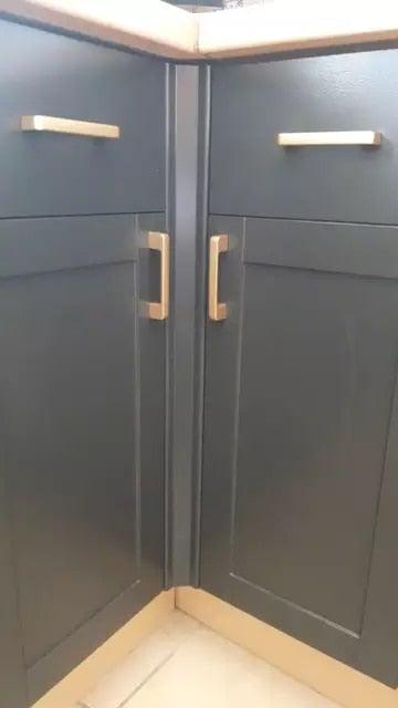 Tiradores de Gabinete Dorados de Perla Moderna