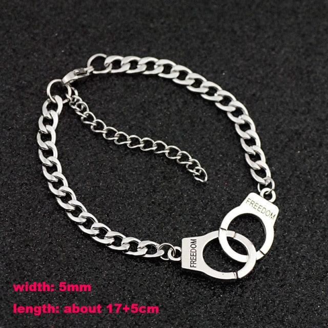 Bracelets en Cuir Ajustables Faits Main pour Couples