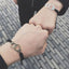 Bracelets en Cuir Ajustables Faits Main pour Couples