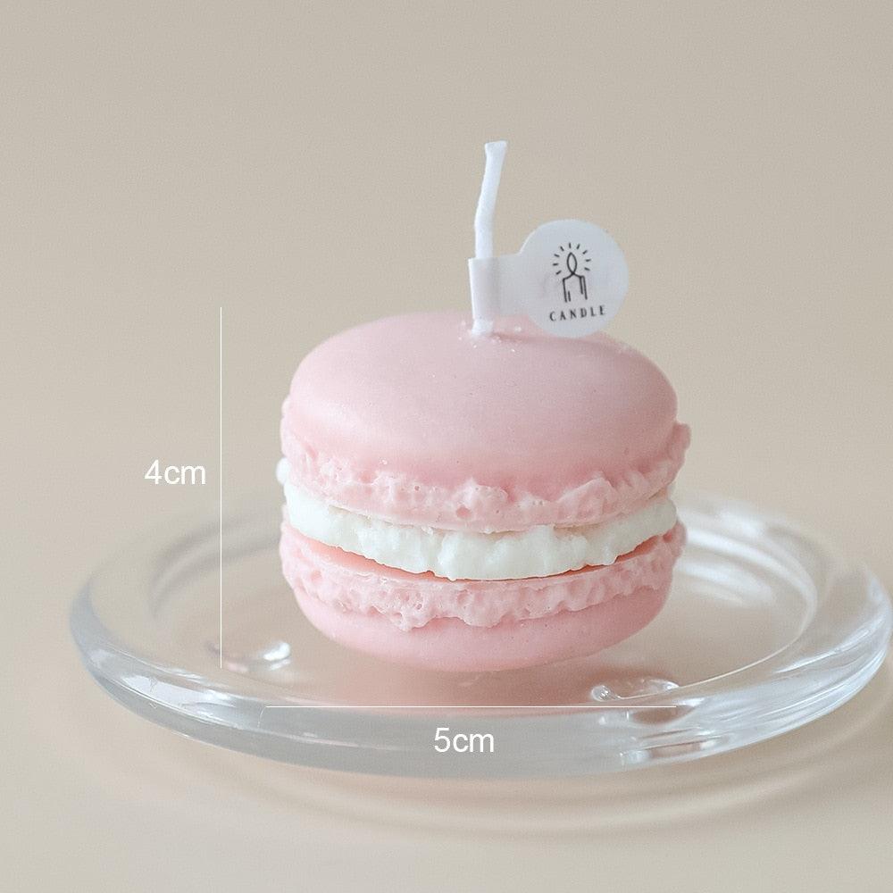 Handmade Macaron Scented Candle Set for Home Decor