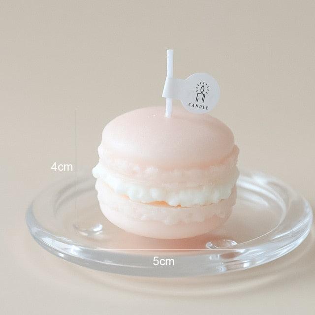 Handmade Macaron Scented Candle Set for Home Decor