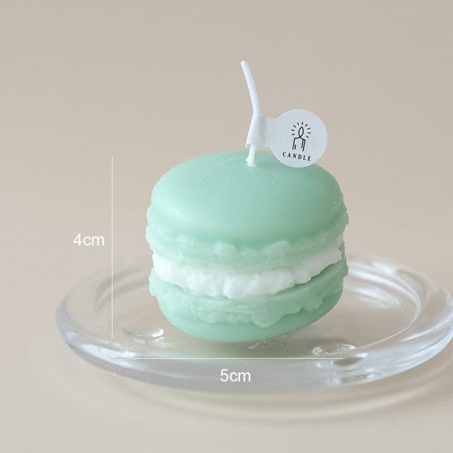 Handmade Macaron Scented Candle Set for Home Decor