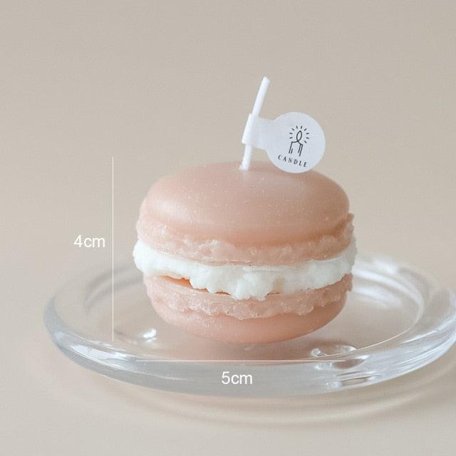 Handmade Macaron Scented Candle Set for Home Decor