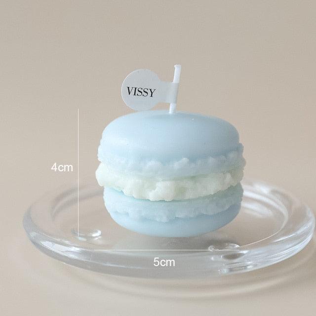 Handmade Macaron Scented Candle Set for Home Decor