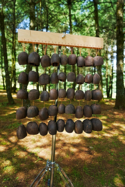 Handmade Salin Water Bellwood Seed Shell Bar Chime