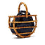 Handmade Bamboo Knot Bag with Tassels