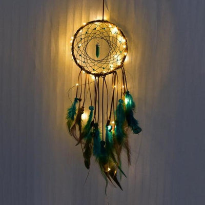 Handmade White Feather Dream Catcher Wind Chimes