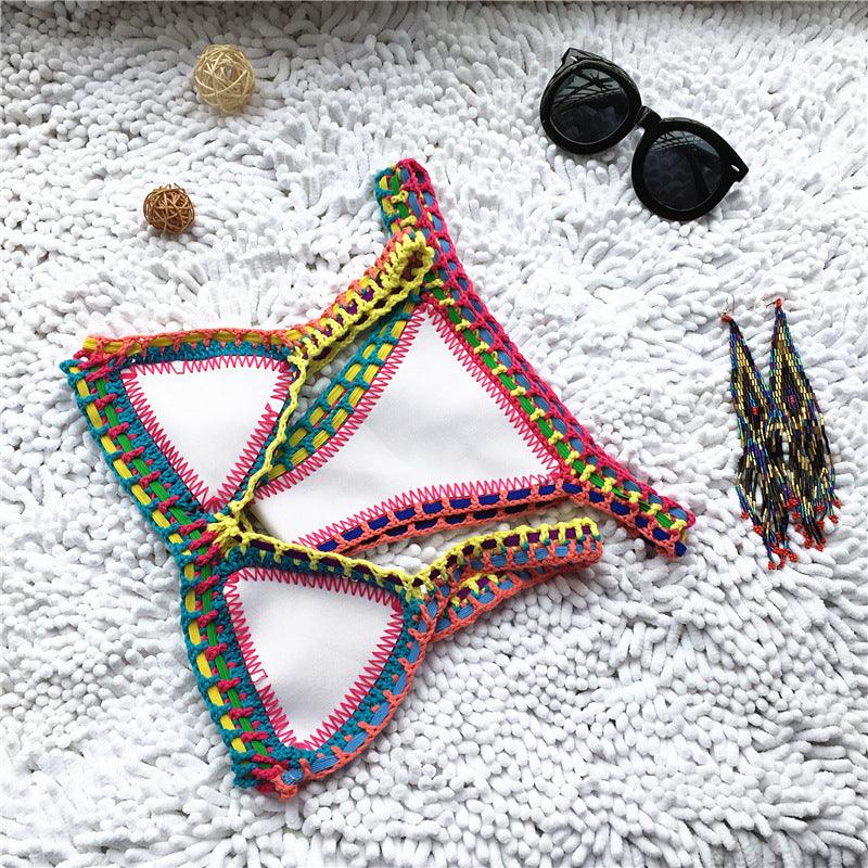 Handmade Crochet Knit Bikini Set for Women
