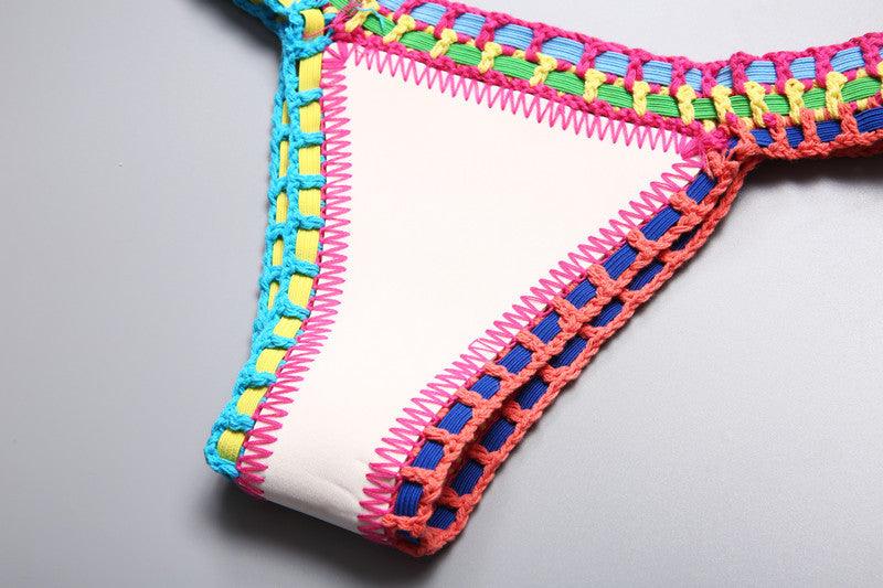 Handmade Crochet Knit Bikini Set for Women