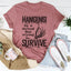 T-shirt Suspendu Par Un Fil