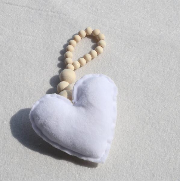 Nordic Wooden Beads Moon & Star Crib Mobile