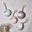 Nordic Wooden Beads Moon & Star Crib Mobile
