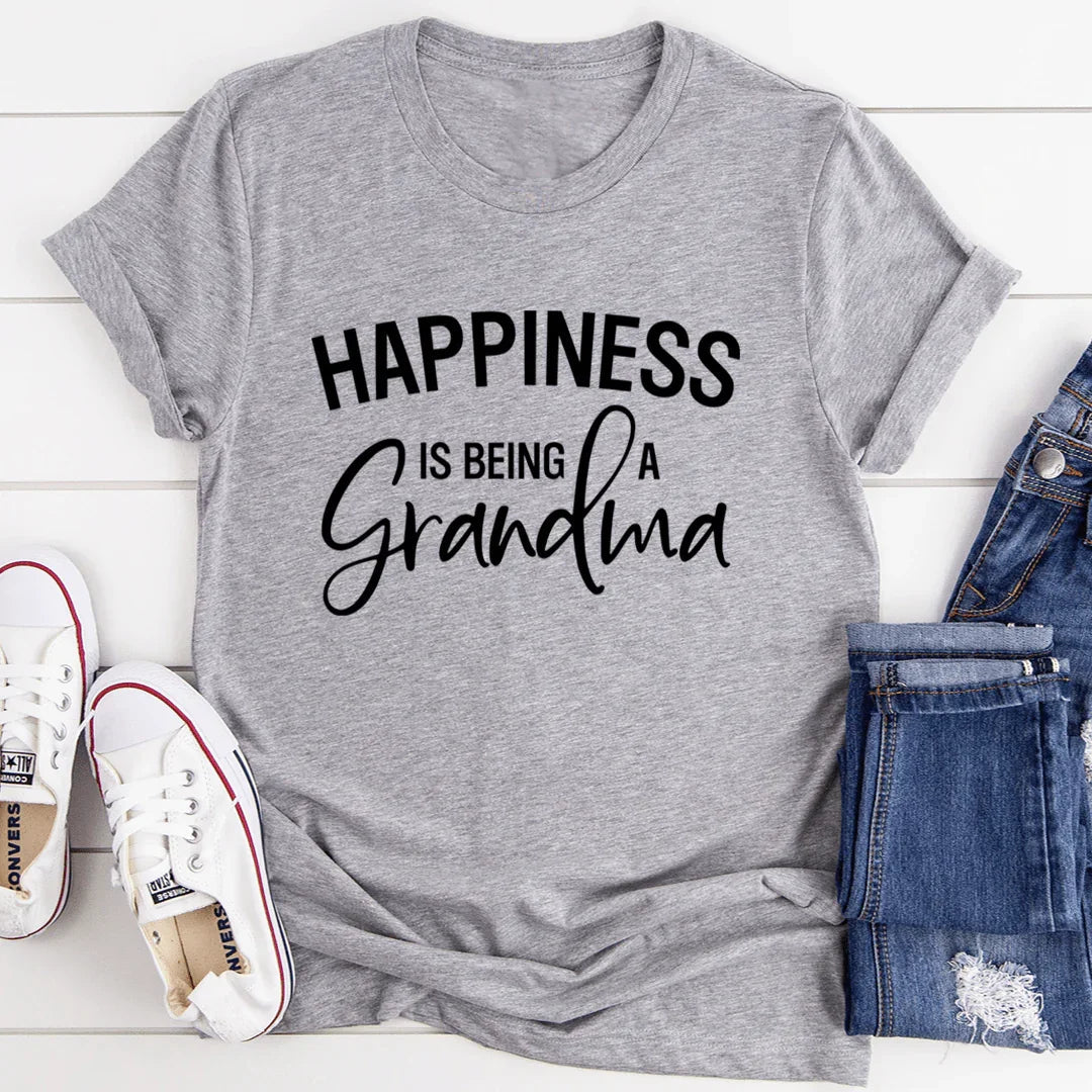 Happiness Is Being A Grandma Tee - Korvel