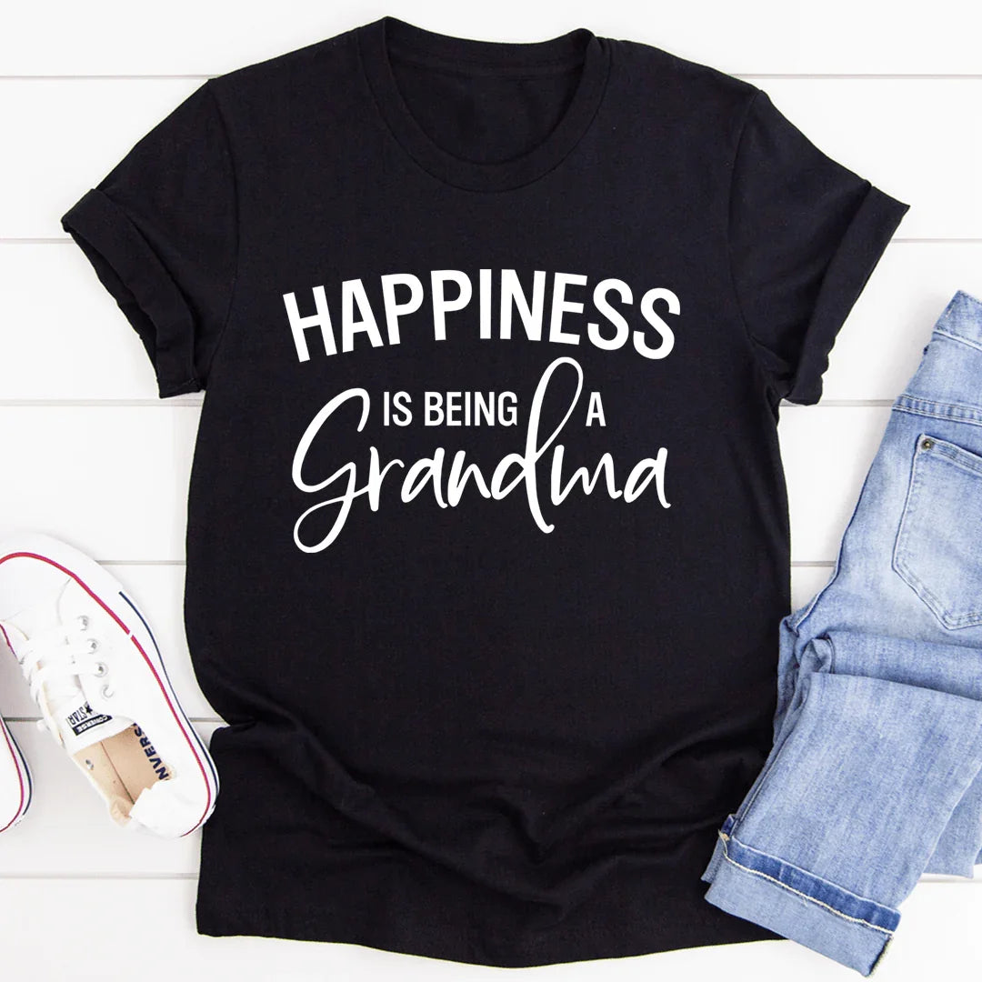 Happiness Is Being A Grandma Tee - Korvel