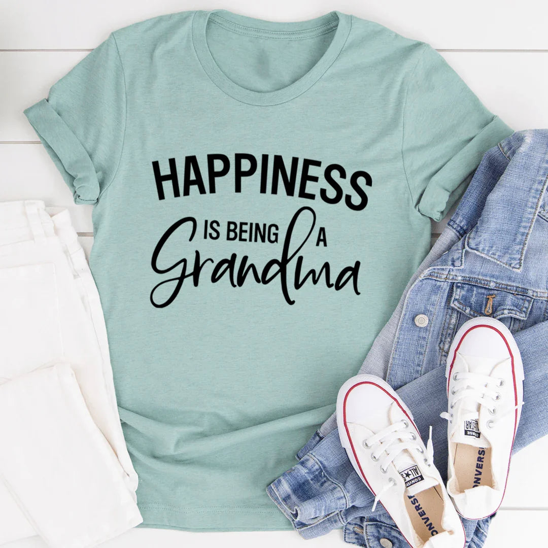 Happiness Is Being A Grandma Tee - Korvel