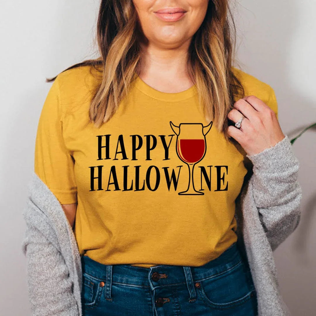 Happy Hallowine Tee - Korvel