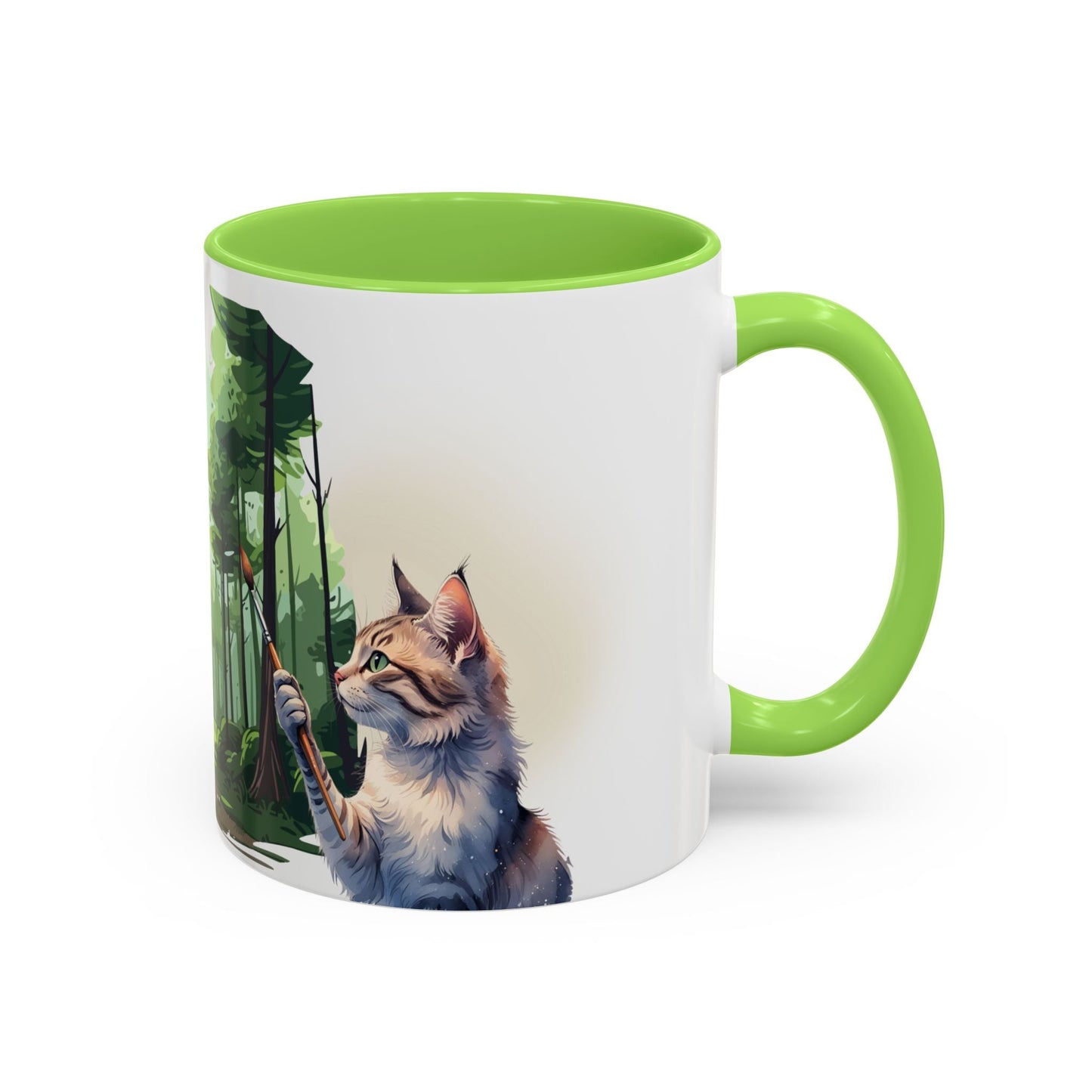 Mug Coloré des Joyeux Petits Arbres
