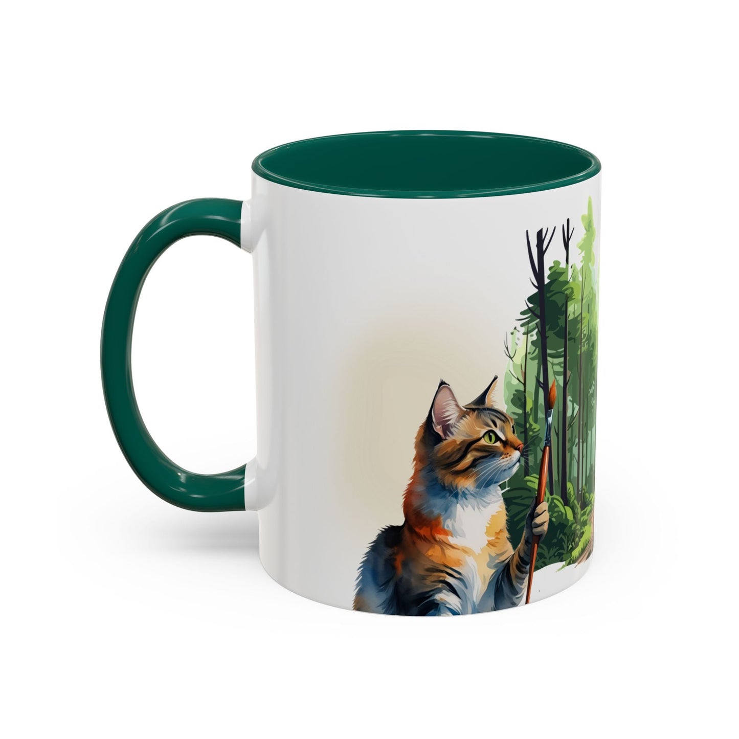 Mug Coloré des Joyeux Petits Arbres
