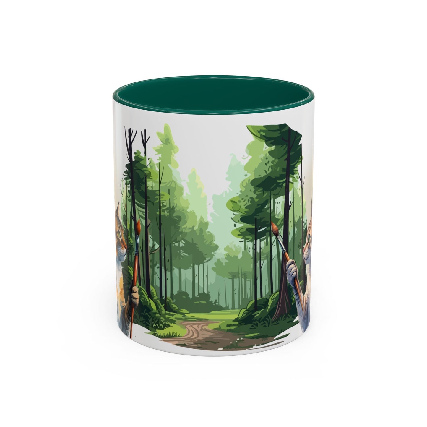 Mug Coloré des Joyeux Petits Arbres