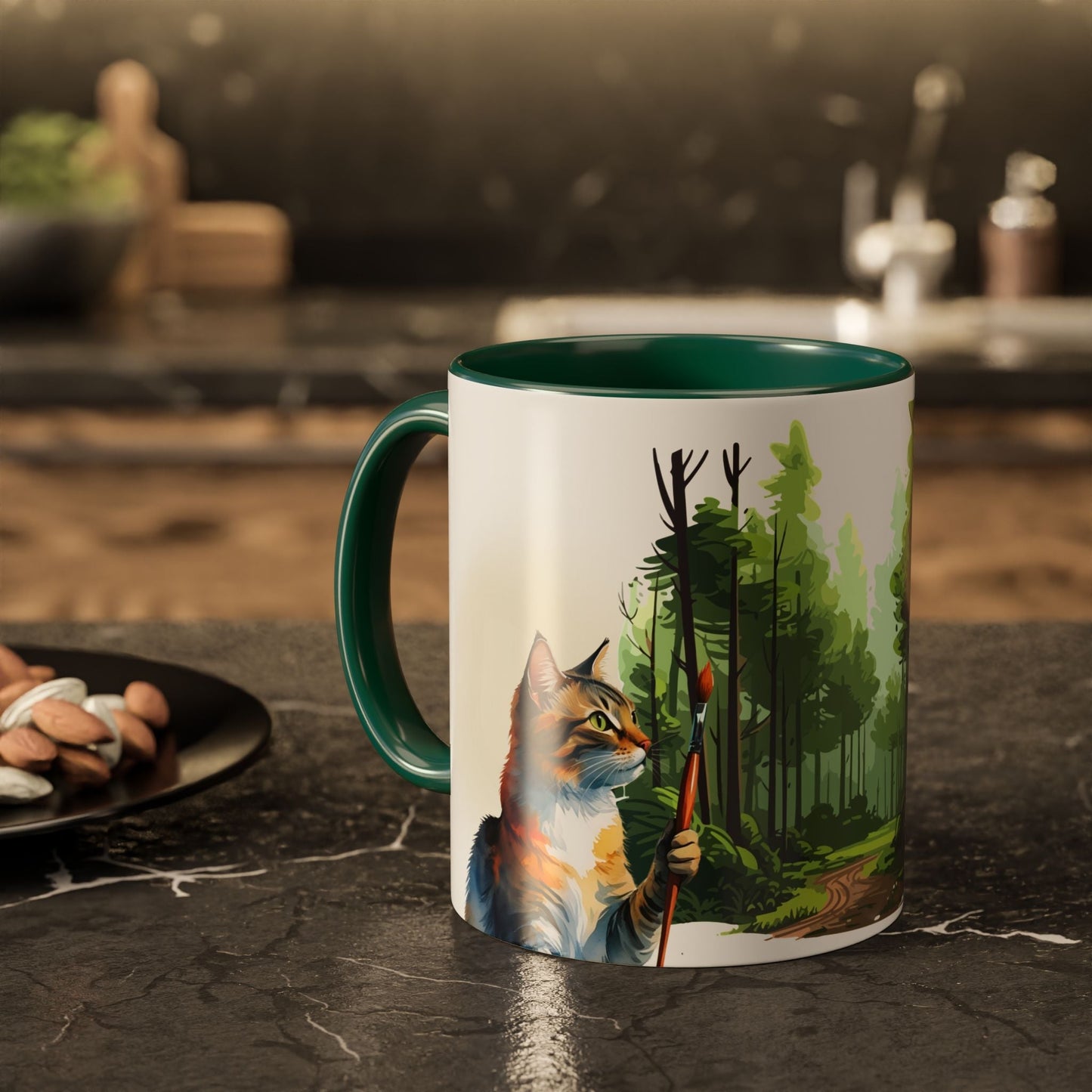 Mug Coloré des Joyeux Petits Arbres