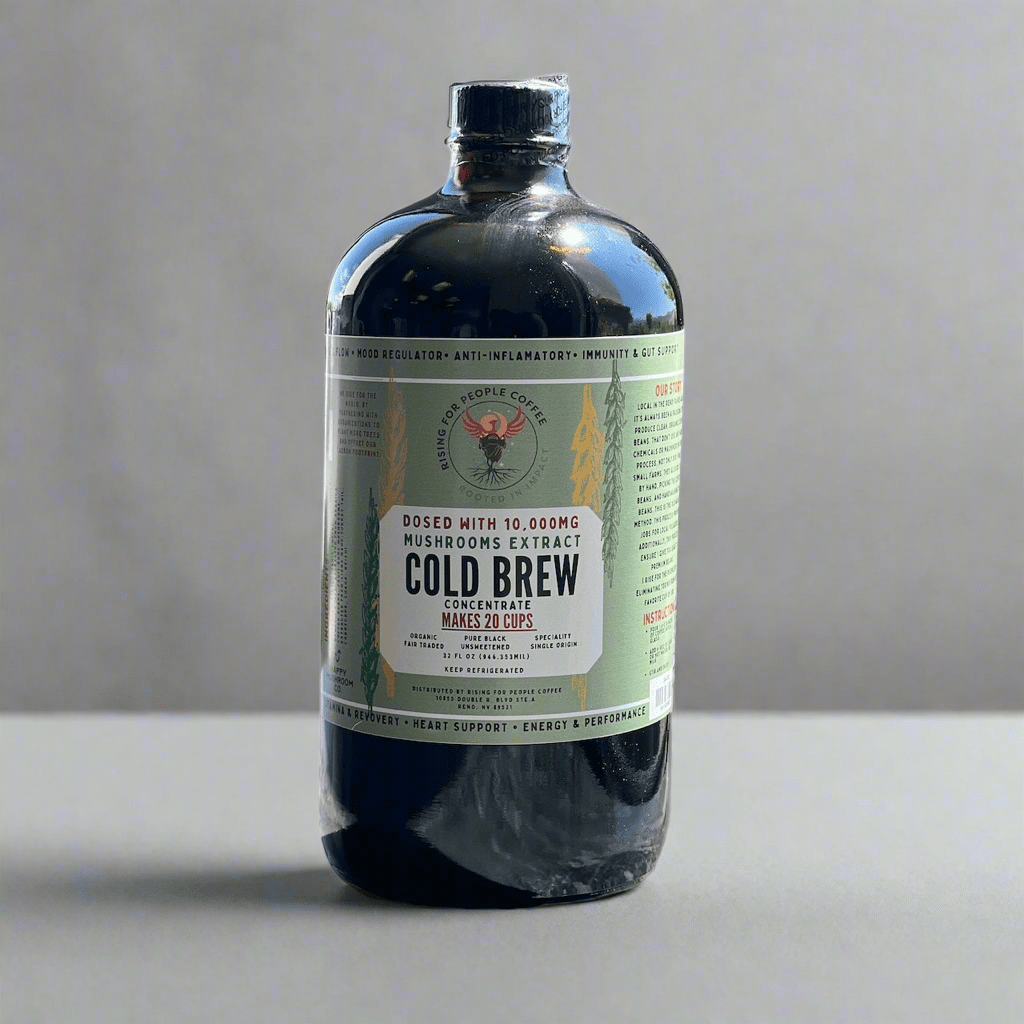 Café Cold Brew concentrado Happy Mushroom