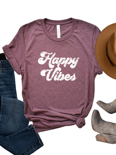 Happy Vibes Unisex T-Shirt