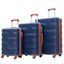 Ensemble de Valises Rigides Bleu Marine Premium - 3 Pièces