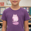 T-shirt pour jeunes Harlynn Meow Kitty - Amusant et élégant