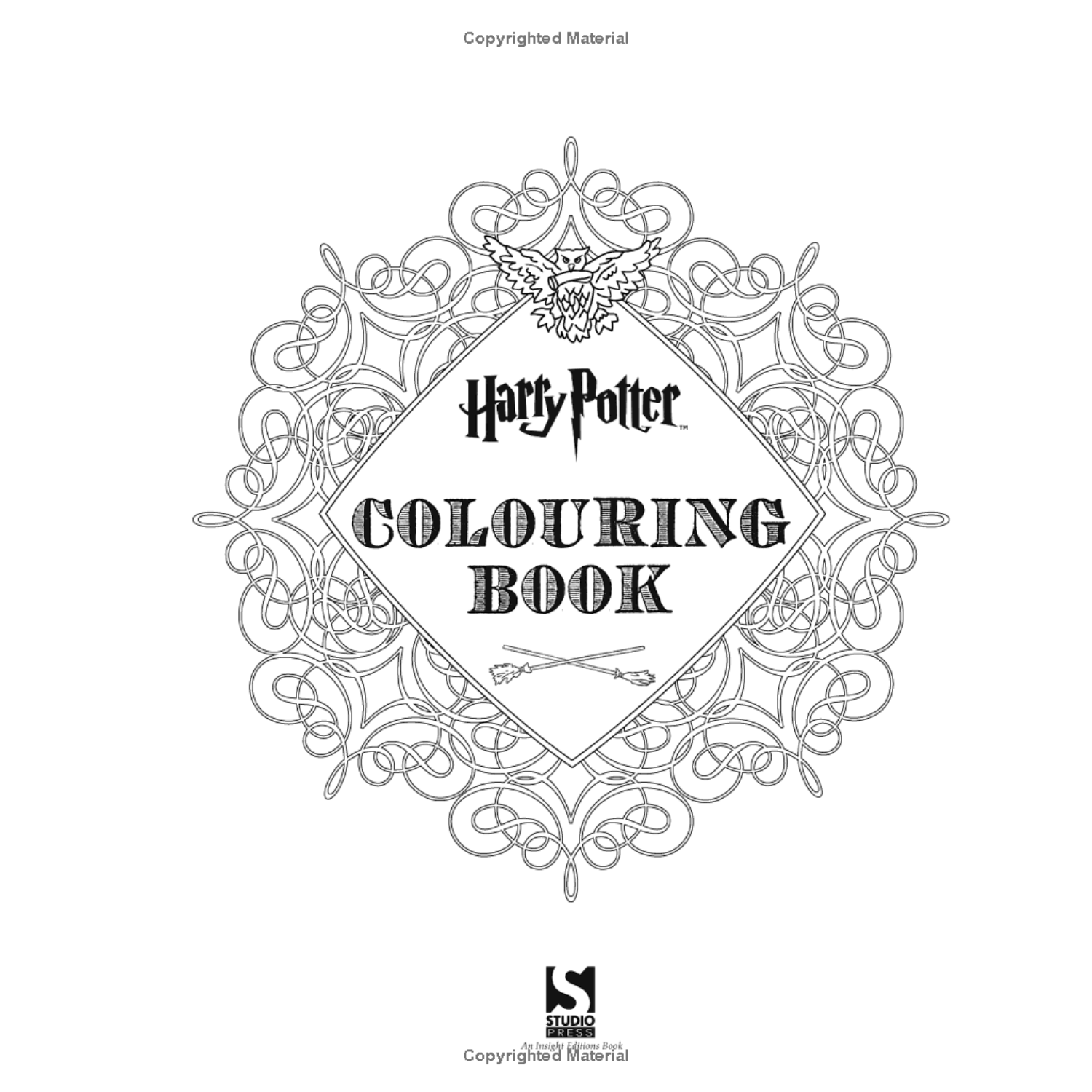 Magical Harry Potter Coloring Book (Spiral Bound Edition) - Korvel