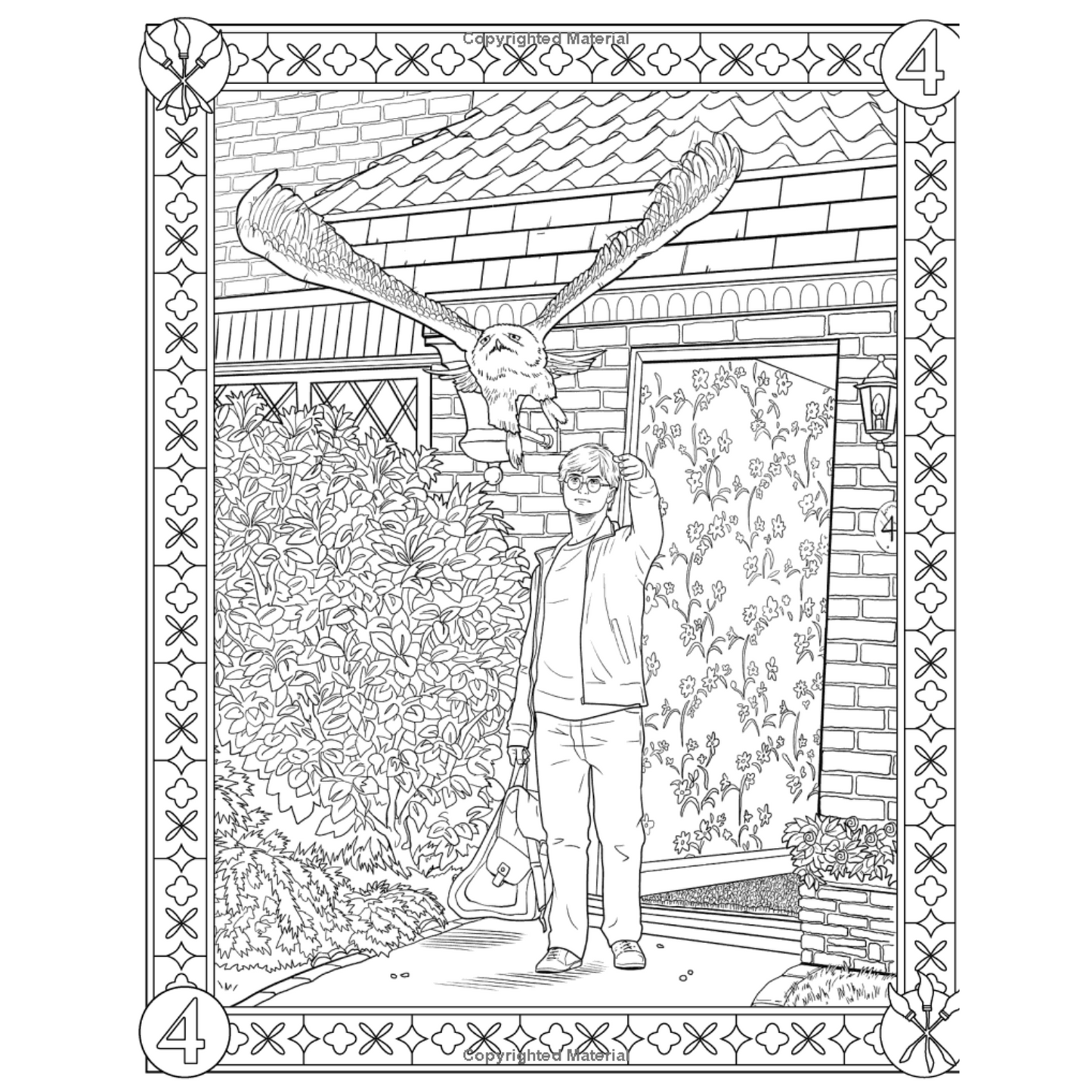 Magical Harry Potter Coloring Book (Spiral Bound Edition) - Korvel