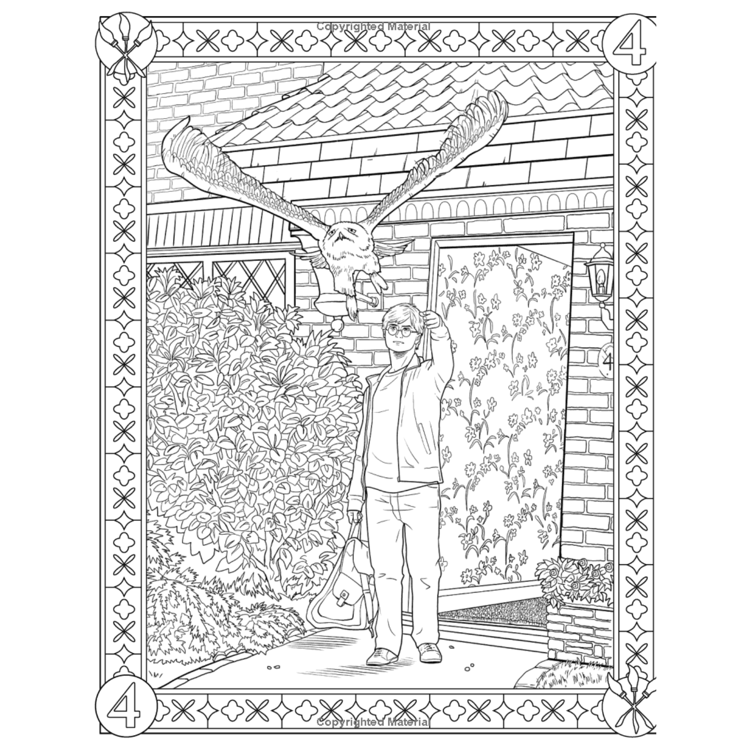 Magical Harry Potter Coloring Book (Spiral Bound Edition) - Korvel