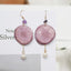 Pendientes de Rodaja de Verdura Harvest Gem - Zanahoria y Batata Morada
