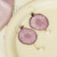 Pendientes de Rodaja de Verdura Harvest Gem - Zanahoria y Batata Morada