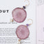Pendientes de Rodaja de Verdura Harvest Gem - Zanahoria y Batata Morada